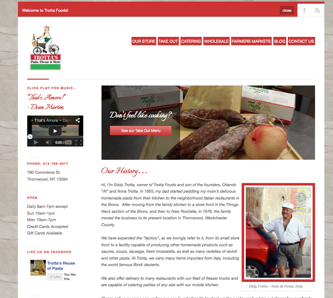 Trotta Foods Home Page