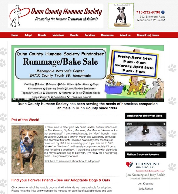 Dunn County Humane Society Dunn County Humane Society